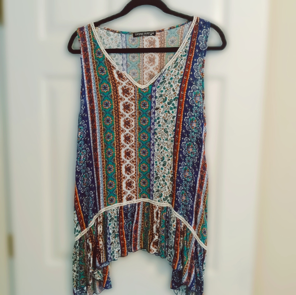 Living Doll Sleeveless Top